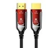Kabelis PremiumCord PREMIUMCORD Ultra High Speed HDMI 2.1 optyczny kabelis światłowodowy 8K@60Hz, złocone 5m