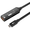 PremiumCord USB 3.2 Gen 2 repeater a prodlužovací kabelis C-Male-A-Female, 10Gbps Aliuminio 7m