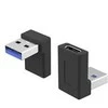 „PremiumCord“ 90° išlenktas USB-C lizdas iki A tipo USB3.0 kištukas