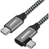 Kabelis USB PremiumCord USB-C - USB-C 1 m raudona-mėlyna (ku31cu1)