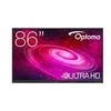Monitorius Touch Optoma 86 kalibras 1861RK 4K UHD, 8 GB RAM / 64 GB ROM, 40 pirštų lietimui jautrus ekranas, „Android 14“