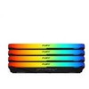 RAM „Kingston KF436C17BB2AK4/32“ 32 GB 3600 MT/s DDR4 CL17 DIMM (4 vnt. rinkinys) „FURY Beast RGB“ | „Kingston“