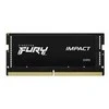 Nešiojamo kompiuterio atmintis „Kingston KF564S38IB-16“ 16 GB 6400 MT/s DDR5 CL38 SODIMM FURY Impact PnP atmintis | Kingstonas