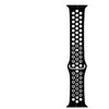 RhinoTech sportinis dirželis Apple Watch 42/44/45mm Juodas ir Baltas