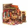 Robotime Mini namas 3D konstruktorius Rolife Cheers Bar &amp; Dining