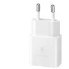 Samsung cestovní nabíječka EP-T1510NWE, USB-C, 15W, bílá, EU