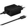 Samsung PD 45W Type-C sieninis pakrovėjas (su laidu) Juodas