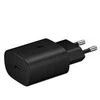 Samsung kelioninis įkroviklis EP-TA800EBE, PD, Greitas įkrovimas, USB-C, 25 W, juodas, (masinis)
