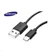 EP-DW700CBE Samsung USB-C duomenų kabelis 1.5m juodos spalvos (Bulk)