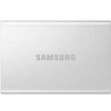 Kietasis diskas Nešiojamasis SSD diskas „Samsung T7 Resurrected 1TB“, kurio skaitymo sparta – 1050 MB/s, įrašymo sparta – 1000 MB/s.