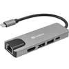 Sandberg 336-99 USB-C 5in1 kelioninis dokas-saugykla