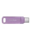 „SanDisk Ultra Dual Drive Go USB Type-C“, „Lavender“, pasaulinis, 400 MB/s, 256 GB