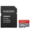 Atminties kortelė Sandisk Ultra PLUS micro SDXC karta 256GB UHS-I, V10, U1, C10, (200MB/s)