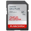 Atminties kortelė Sandisk Ultra PLUS SDXC karta 256GB UHS-I, V10, U1, C10, (200MB/s)