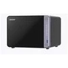 Serveris QNAP Ekonomiškas 6 skyrių 10 GbE NAS | TS-632X-4G | Alpinis | AL524 | Procesoriaus dažnis 2 GHz | 4 GB | DDR4 SODIMM | 120W adapteris (12VDC), 100-240VAC