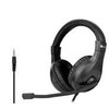 Ausinės C-TECH Sluchátka MHS-05, 3,5mm jack, k PC, juoda
