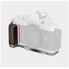Szybkozłączka SmallRig L-Shaped Mount Plate with Wooden Handle for Nikon Z f Sidabrinis (5707)