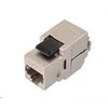 Solarix 10G samořezný Keystone CAT6A STP RJ45 SXKJ-10G-STP-BK-SA