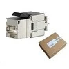 Solarix MULTIPACK 24 vnt - 10G greito pjovimo Keystone CAT6A STP juodas SXKJ-10G-STP-BK-NA