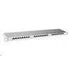 Solarix Patch skydelis 24xRJ45 CAT6 STP su rišimo juostele 0,5U SX24HD-6-STP-SL