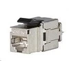 Solarix Quick Cut Keystone CAT5E STP RJ45 juoda SXKJ-5E-STP-BK-NA replėms SXKJ-NA-BU