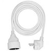 Solight prailgintuvas 5 m, 1 lizdas, 16 A / 3680 W, PVC, baltas