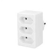 Solight atšaka, 3x 2,5A, balta