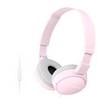 Sulankstomos ausinės Sony MDR-ZX110AP, Rožinės