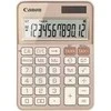 „Canon KS-125KB“ skaičiuotuvas Kompiuteriniai blankai Paprastas skaičiuotuvas Aukso rožinis
