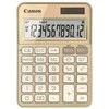 „Canon KS-125KB“ skaičiuotuvas Kompiuterinės kanceliarinės prekės Paprastas skaičiuotuvas Aukso spalvos