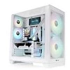 Midi Thermaltake View 390 Air Snow Baltas