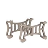 Tractive TRDOG6CBR2 Guminiai GPS DOG 6 tvirtinimo laikikliai (2 vnt.) rudi