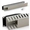 Nezatříděno TRITON 19" skydelis 2U su kabelių kanalu - Juodas - 2U