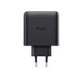 TRUST GaN įkroviklis MAXO 65W 2 prievadų, USB-C, baltas