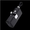 TRUST powerbanka PACTO 5000 PD POCKET, juoda