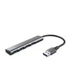 Trust Halyx USB 3.2 Gen 1 (3.1 Gen 1) Type-A 5 Mbit/s Juodas, Pilkas