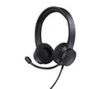 Trust Ayda Ausinės su laidu su lankeliu ant galvos Calls/Music USB Type-A Juodas