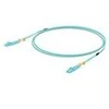 UBIQUITI OM3 50/125 μm dvipusis LC kabelis SR LC-UPC/LC-UPC 0,5 m