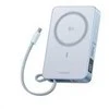Powerbank Ugreen MagFlow PB773 10000mAh Mėlyna