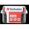 1x24 Verbatim šarminė baterija Micro AAA LR 03 PVC dėžutė 49504