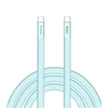 Kabelis Verbatim Sync & Charge SoftTouch USB-C į USB-C 100W PD3.0 120cm žydros spalvos 30276