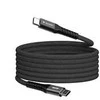 VERBATIM Kabelis USB-C Sync &amp; Charge, 60W, Magnetický, 120cm, juoda