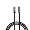 VERBATIM Kabelis USB4 Sync &amp; Charge, 240W, s displejem, 120cm
