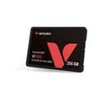 VERBATIM SSD Vi550 S3 256GB SATA III, 2.5” W 460/ R 560 MB/s