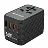 Verbatim kelioninis adapteris EU/UK/US GaN 2xUSB-A/2xUSB-C PD 65W UTA-05 juodas 32120