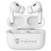Ausinės Viking bluetooth ausinės su mikrofonu VPRORT, balta
