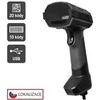Virtuos CCD 2D pramoninis skaitytuvas HT-857, USB, tamsiai pilkas