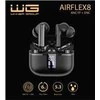 „Winner Group WG“ – „Bluetooth“ ausinės WG AirFlex 8, ENC + ANC, juodos