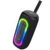 „Winner Group WG“ – „Bluetooth“ garsiakalbis „WG AirFlex PureBeats“, 40 W, TWS, LED, juodas
