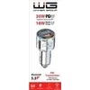 Winner Group WG - Automobilinis įkroviklis, FM siųstuvas, USB-A QC 3.0 18W + USB-C PD 30W, sidabrinis